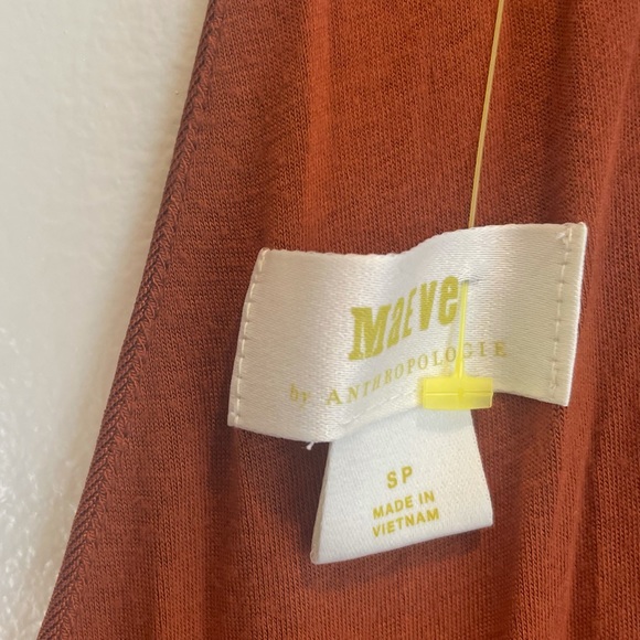 Anthropologie Maeve enchantment romper women’s small s copper jumpsuit - Picture 8 of 8